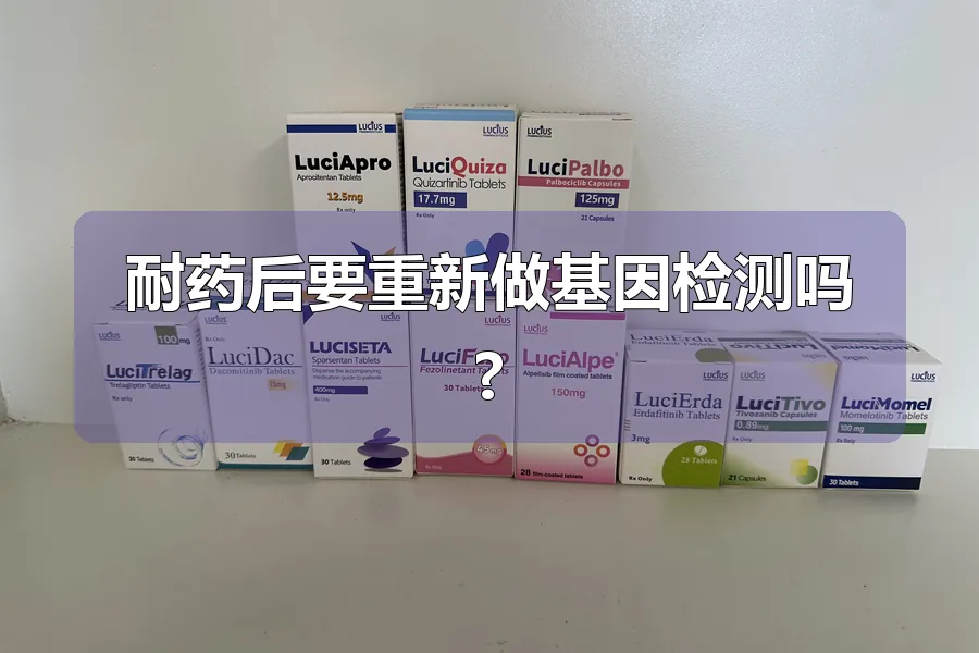 耐药后要重新做基因检测吗?